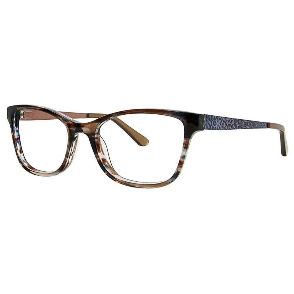 NWT Xoxo XOXO-VERONA-BROWN 53mm New Eyeglasses